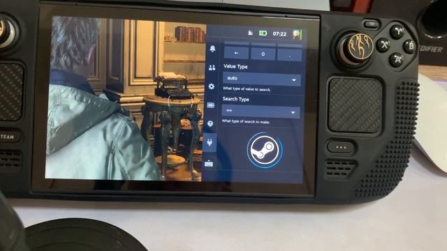 Unlimited Ammo Resident Evil 8 Using Memory Deck (Decky Loader) On Steam Deck