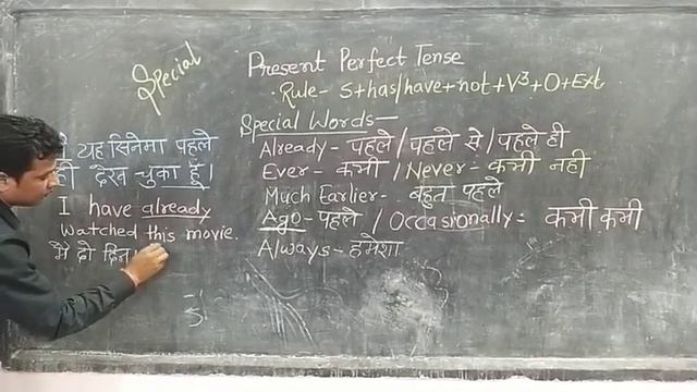 Present Perfect Tense смотреть онлайн