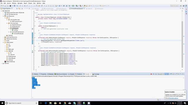 Servlet Jsp 5 : Insert Records Using DoPost Method of Servlet смотреть онлайн