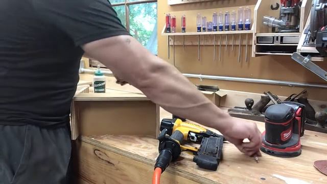 French Cleat Random Orbit Tool Holder DIY M18 смотреть онлайн