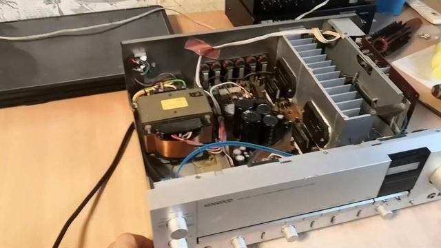 В неплановый ролик. Ремонт японского усилителя KENWOOD KA 990 смотреть онлайн