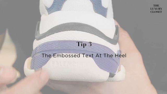 Authentication 101 | How To Spot Fake Balenciaga Triple S Sneakers - Tip 3 смотреть онлайн