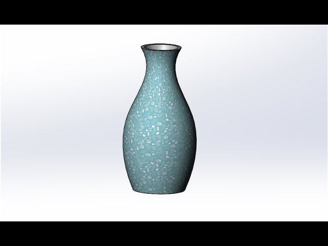 Вещи в SolidWorks #1 Цветочная Ваза смотреть онлайн