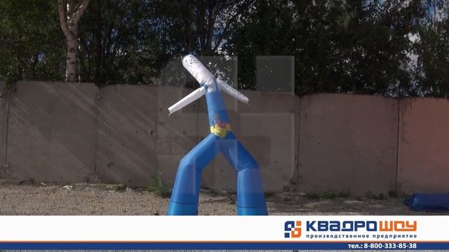 Парад 3-х и 5-ти метровых Аэроменов в КвадроШоу смотреть онлайн