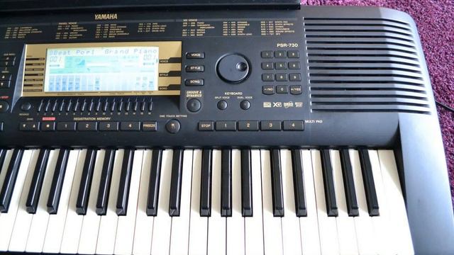 YAMAHA PSR-630 / PSR-730 (1997) смотреть онлайн