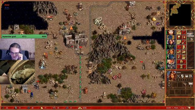 Both players are insanely strong! Heroes 3 HotA Multiplayer. смотреть онлайн