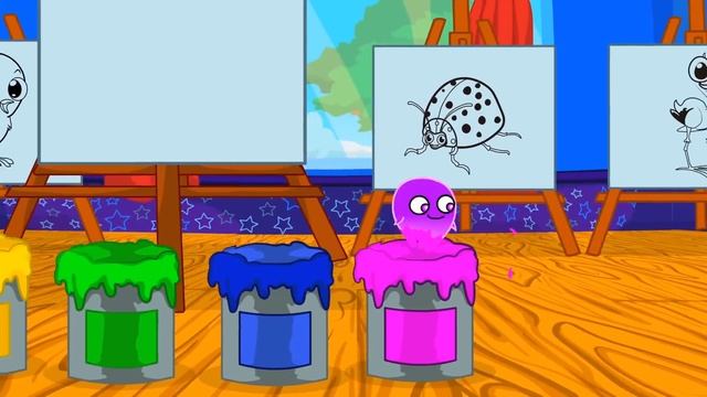 Learn the colors through recycling and protecting the envinonment! - Groovy The Martian смотреть онлайн