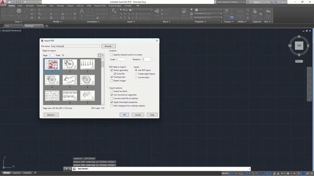 Convert Pdf to AutoCAD смотреть онлайн