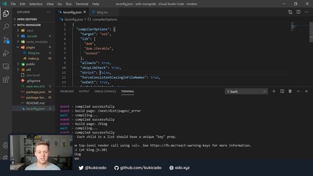 How to Add TypeScript to your Next.js Application смотреть онлайн