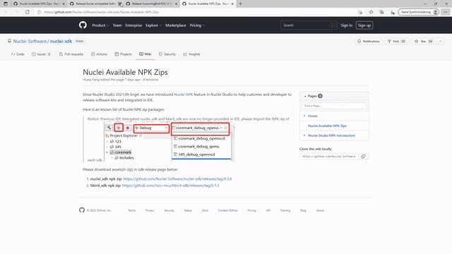 GigaDevice RISC-V and Nuclei Studio 2022 - getting started with package management смотреть онлайн