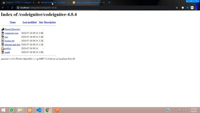 CodeIgniter 4 - Part-1: How to install codeigniter and setup the file and run the application смотреть онлайн