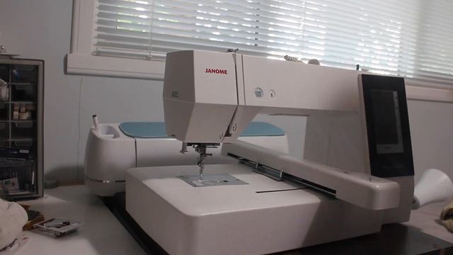 Home embroidery machine, Janome memory craft 500E. Beginners guide from a beginner смотреть онлайн