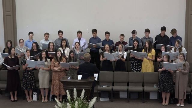 Псалом "Бог мой, Ты скала моя" - Молодёжный хор - Церковь "Путь Истины" - Май, 2022 смотреть онлайн