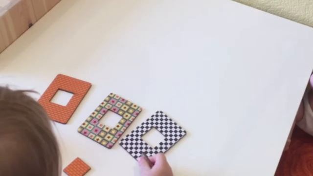 Играем в досочки Сегена !!!2 этап квадраты!!! После кругов. Играем перед пазлами