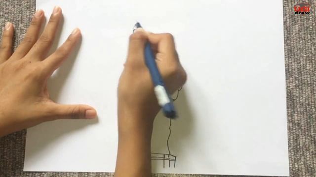 How to Draw a Statue of Liberty | Easy Lady Liberty Sketch Step by Step Drawing | Ellis Island смотреть онлайн