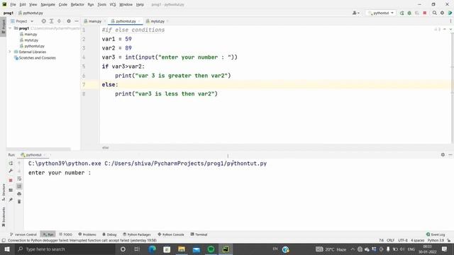 What is a IF ELSE Statement In Python? How Do You Write If Else Statement In Python | #14 смотреть онлайн