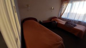 Казань. Гостиница "Татарстан". Обзор 2-местного номера стандарт.