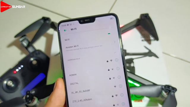 CARA MENGKONEKSIKAN WIFI DRONE SG906 ke HP смотреть онлайн