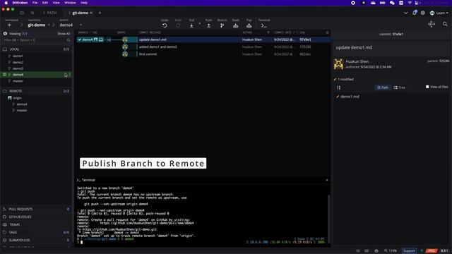 5. Basic Git Commands with Visualization смотреть онлайн