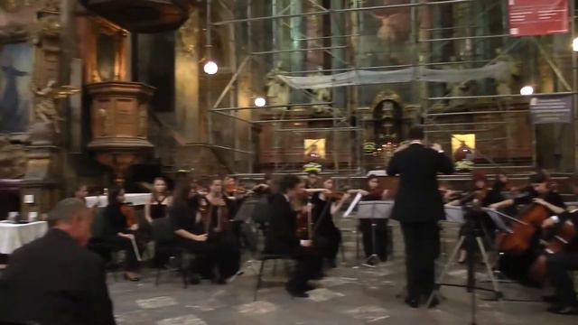 Samuel Barber - Adagio for String. Igor Muravyov - conductor. String orchestra LNMA M.Lysenka. смотреть онлайн