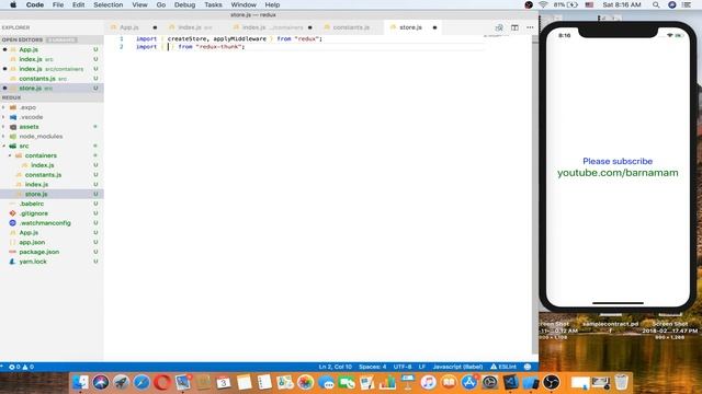 React Native tutorials part 011 redux and axios #1 смотреть онлайн