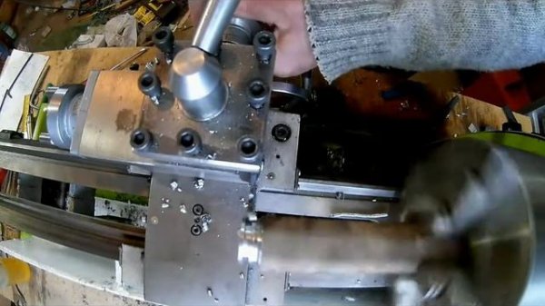 Китайский токарник WM210V-усиление станины.