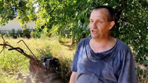 Косилка Пахарь КРН-1М. Косим зелье.