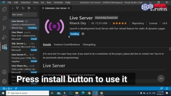 How to Setup Auto Refresh Browser in VSCODE | Visual Studio Code Auto Reload 2023