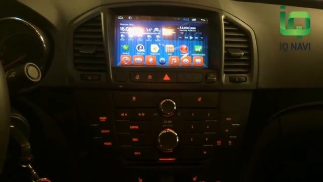 Штатное головное устройство IQ NAVI D4-2203 Opel Insignia (2008-2013) (Android 4.2.2) смотреть онлайн