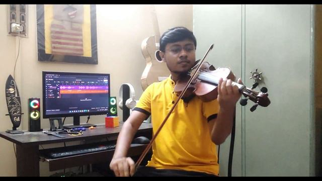 Karone Okarone // Violin Cover By Rajdeep Saha 🎻