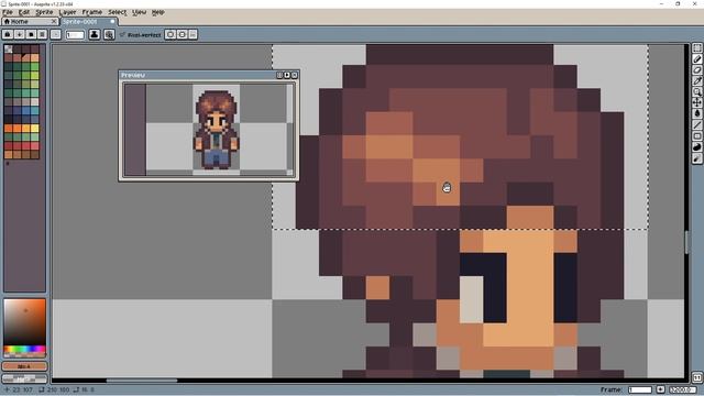 Персонаж для Top Down игры | Aseprite | Pixel art | #1 смотреть онлайн