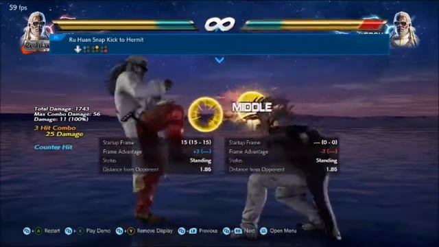 Tekken 7 - Leroy smith Frame info (part 1) смотреть онлайн