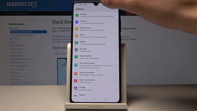 HUAWEI P30 SCREENSHOT / How To Take Screenshot In P30