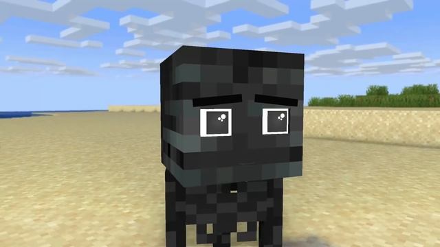 Minecraft, Bad Wither Skeleton Family | Sad Story Monster School Animation
