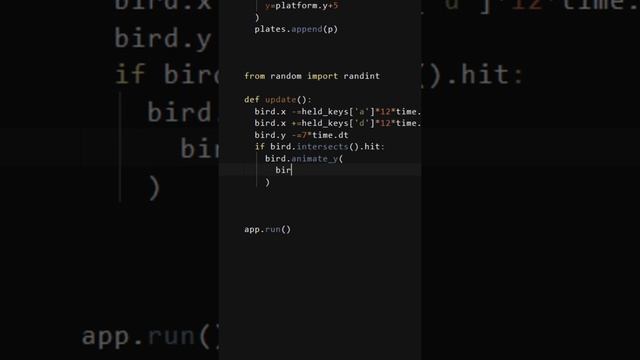 Make Doodle Jump Style Game in 1 Minute (Python) смотреть онлайн