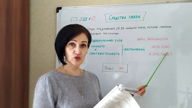 ЕГЭ-2021 № 25. Средства связи. Русский язык смотреть онлайн