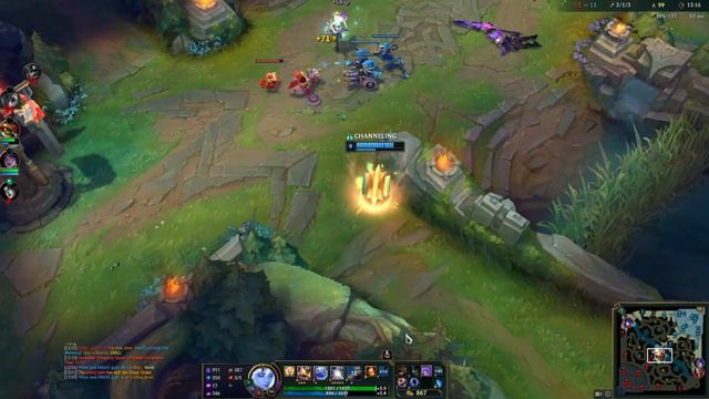 LUX GamePlay #261 - / LUX VS Vex - League Of Legends смотреть онлайн