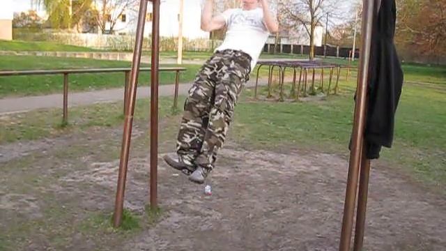Подтягивание на перекладине за 2 мин (максимально чистые подтягивания) смотреть онлайн