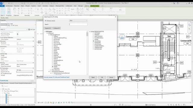 New In Revit 2024 – Export IFC Element Mapping UX