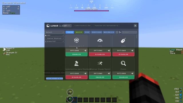 COMO INSTALAR Y CONFIGURAR LUNAR CLIENT! | EL MEJOR CLIENTE DE MINECRAFT PVP +1000 fps | 1.7 - 1.19 смотреть онлайн