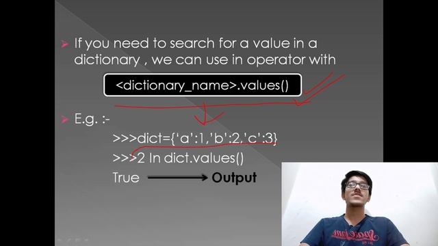 #7 Checking for existence of a key in a Dictionary | PROGRAMMING WITH GAUTAM | Python | смотреть онлайн