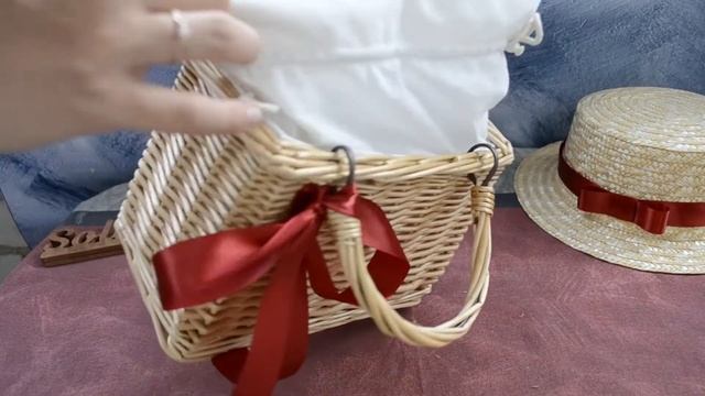 Сумка-корзинка из ротанговой пальмы - Обзор смотреть онлайн