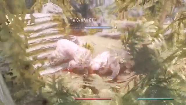 Geralt The Witcher On Skyrim!!!