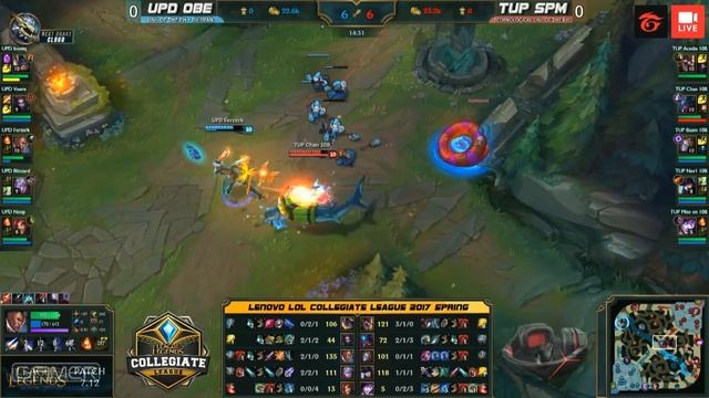 LCL 2017 Spring Term | Finals | - UP vs TUP Game 1/4 смотреть онлайн