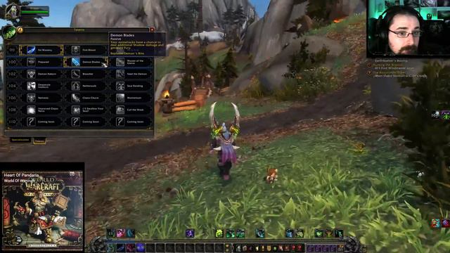 WoW: Legion Alpha 12: Trying Demon Hunter Vengeance and Highmountain clans смотреть онлайн