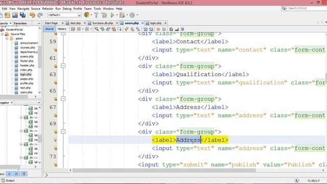 18 - Student Portal in PHP/MySQL (Pashto) смотреть онлайн