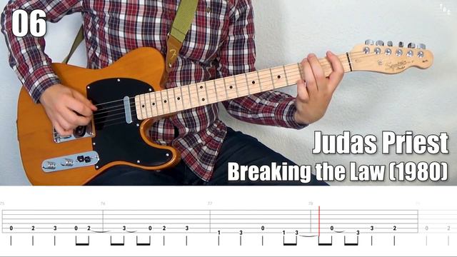 10 Easy Guitar Riffs For Beginners (with Tabs)