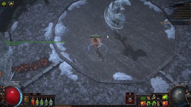 (3.13) Caustic Arrow/Soulrend Occultist A8 Sirus and mapping gameplay смотреть онлайн
