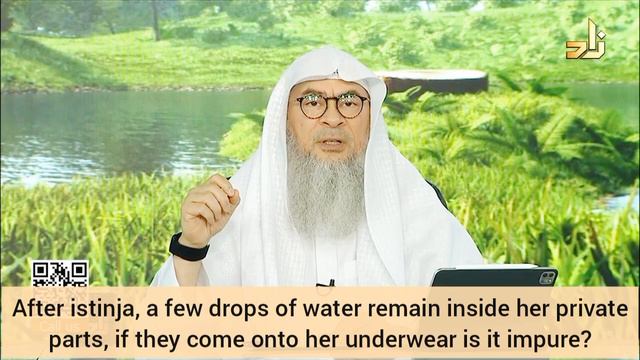 After istinja few drops of water remain inside her private part, they come out on underwear, Impure смотреть онлайн