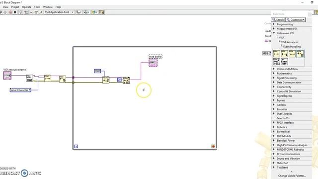 Lectura de un valor numérico por puerto serial en LabView смотреть онлайн